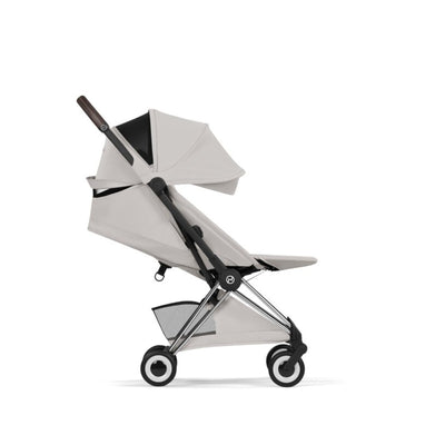Carrinho De Bebê Cybex Coya Lux Style Collection Chrome / City Grey - Conforto Inteligente em Todas as Estações