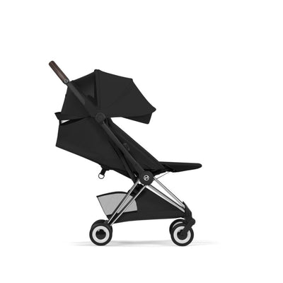 Carrinho De Bebê Cybex Coya Lux Style Collection Chrome / Sepia Black - Conforto Inteligente em Todas as Estações