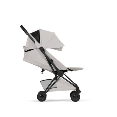 Carrinho De Bebê Cybex Coya Lux Style Collection Matte Black / City Grey - Conforto Inteligente em Todas as Estações