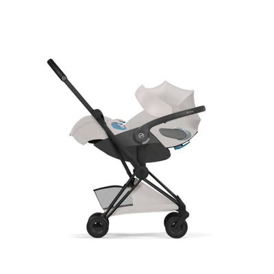 Carrinho De Bebê Cybex Coya Lux Style Collection Matte Black / City Grey - Travel System Completo Desde o Nascimento